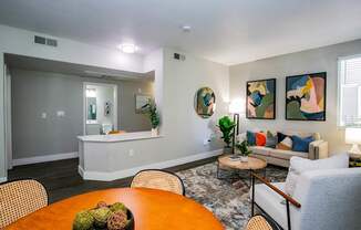 Modern Living Area at Octave Apartments, Nevada