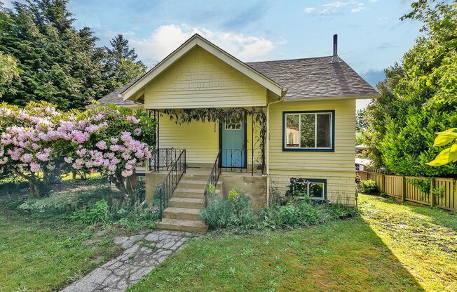 Custom-Built Charm in West Seattle | 4 Bed | 2 Bath | Spacious Yard & Daylight Basement
