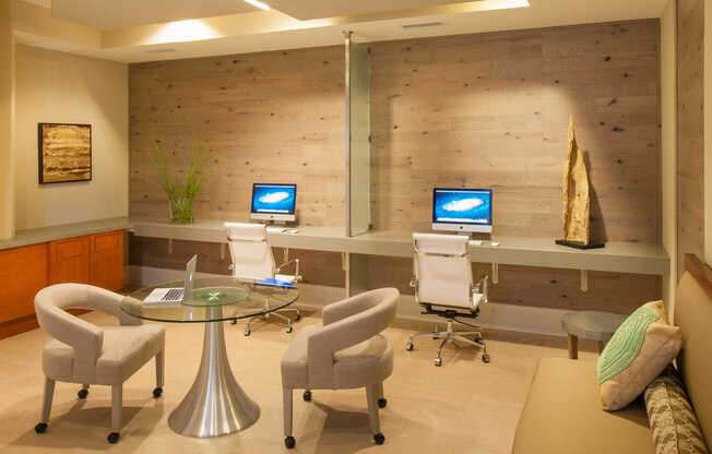 Business Center with Wi-Fi Access