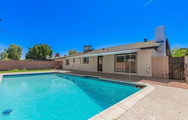 Beautiful Remodeled 4 bedroom 2 bath home with a pool!