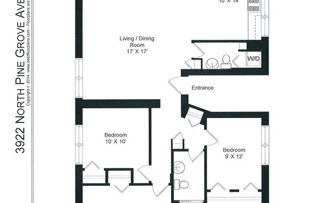 3 beds, 2.5 baths, 1,200 sqft, $3,300, Unit 3922-3