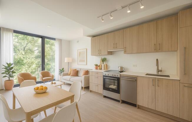 1 bed, 1 bath, $4,350, Unit 502