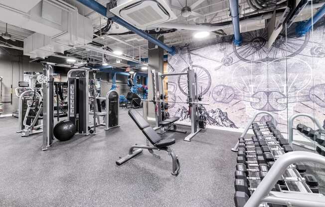 Mission Lofts gym