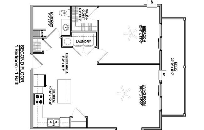 1 bed, 1 bath, 830 sqft, $1,399.99