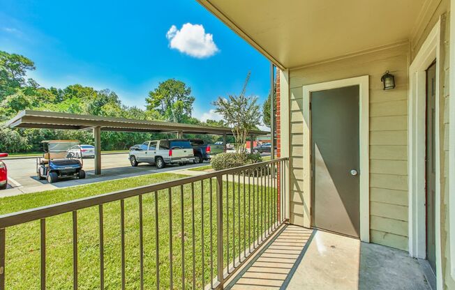 private patio in west houston luxury apartments