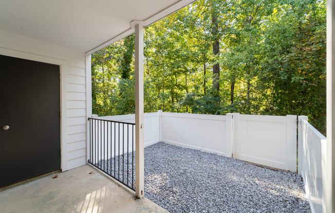 Large Patio with Yard  located at Rise at Signal Mountain in Chattanooga, TN 37405