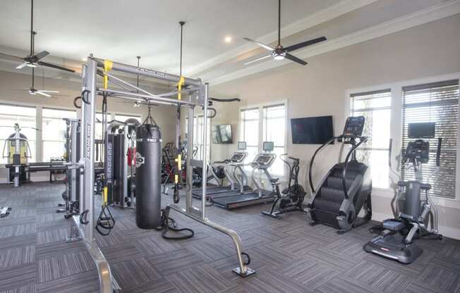 the estates with gym equipment