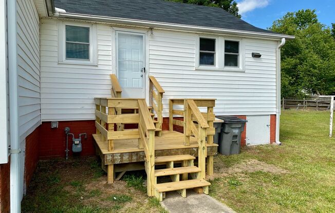 Spacious 2 Bedroom 1 Bathroom House, Just Blocks from Downtown Kannapolis and New Baseball Stadium