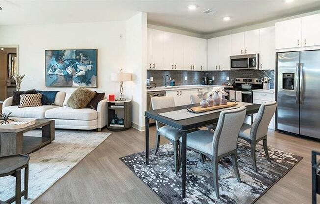 Beautifully laid out floor plans with open concept at 2000 West Creek Apartments, Virginia, 23238