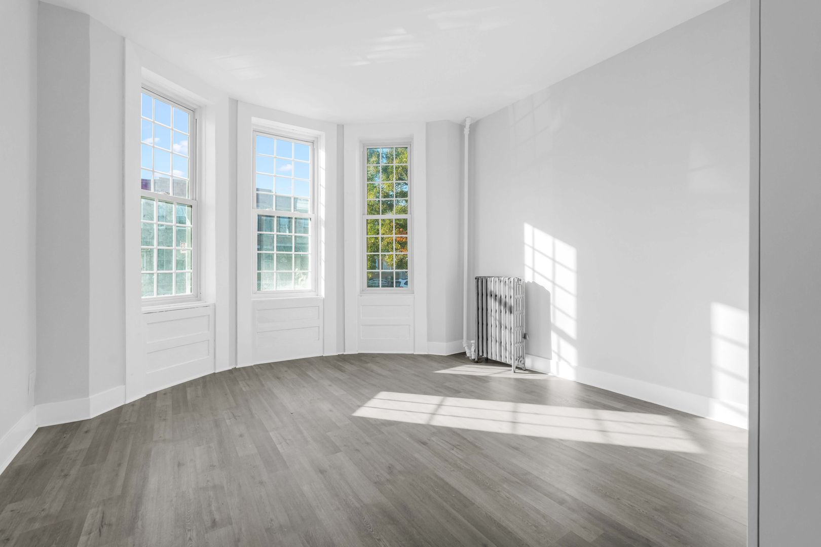 Spacious and Bright Renovated Parlour 2 BR/1BA with  Exclusive Backyard Access