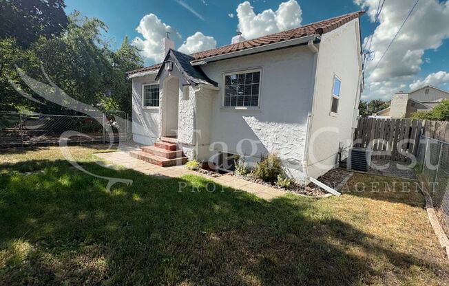 Two Bedroom, One Bathroom Home with Bonus Office Space Off Xeriscape Backyard