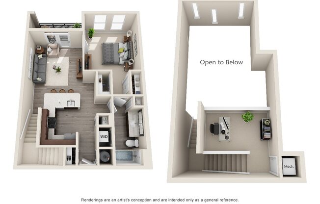 1 bed, 1 bath, 911 sqft, $1,716