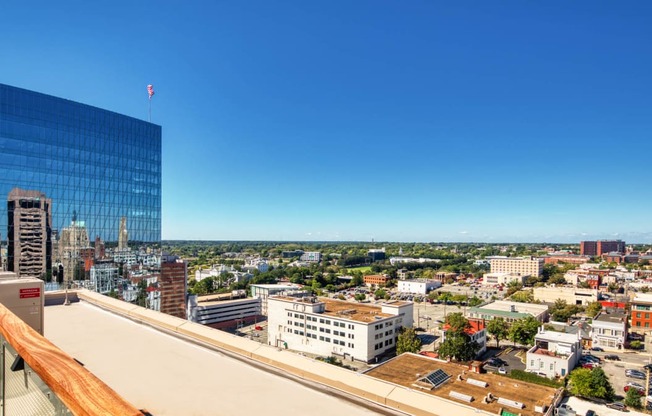 View From Rooftop Terrace at Residences at Richmond Trust, Virginia