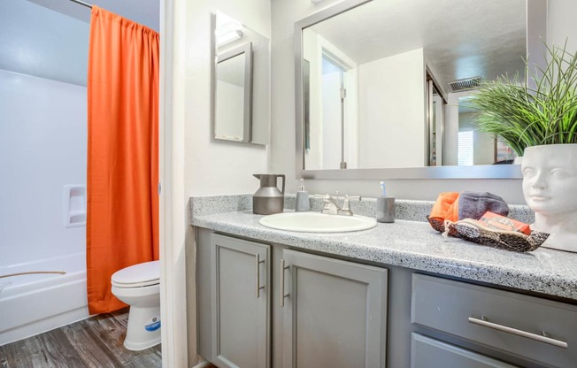 Luxurious Bathroom at Agave Apartments, Tucson