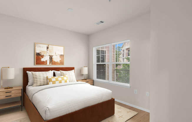 Bedroom with Hard Surface Flooring