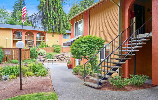 Heritage Woods apartment building in Redmond, WA