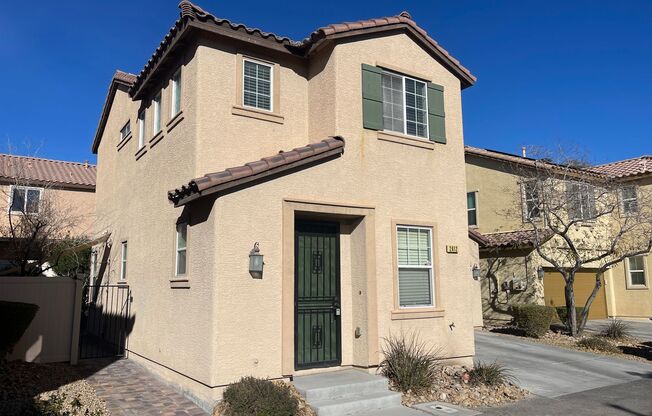 ADORABLE 3 BEDROOM 2 STORY 2 CAR GARAGE HOME IN A GATED COMMUNITY!