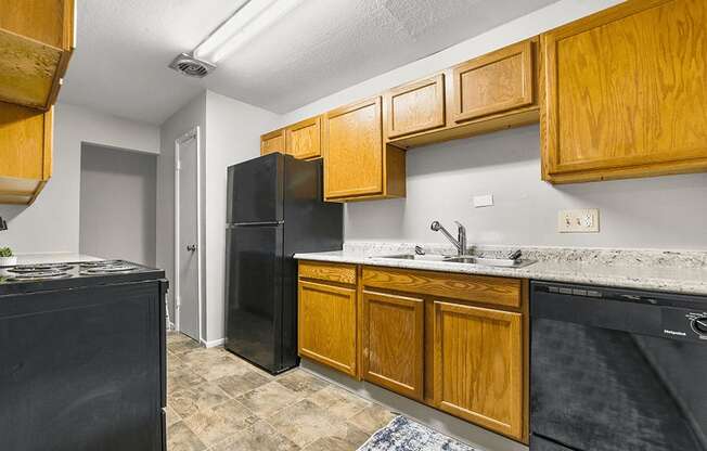 Fully-Equipped apartment Kitchen