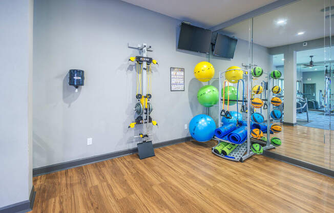 Lodge at Cypresswood Apartments - Yoga and pilates studio