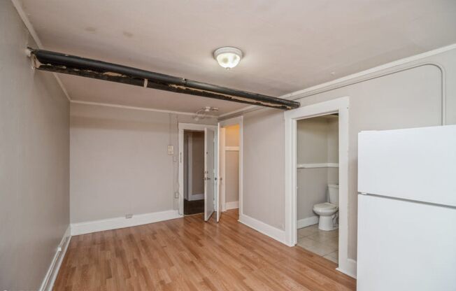 Living area with neutral color scheme