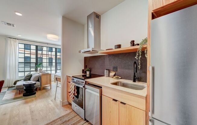 Studio, 1 bath, 358 sqft, $1,875, Unit 516
