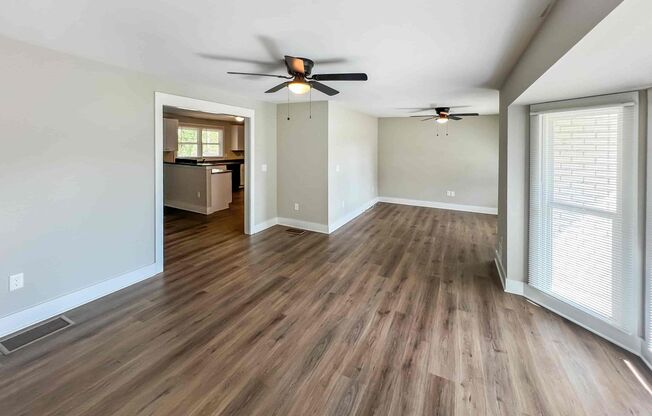 Completely Renovated 3 BR/3 BA Ranch with Additional Living Space in Acworth!