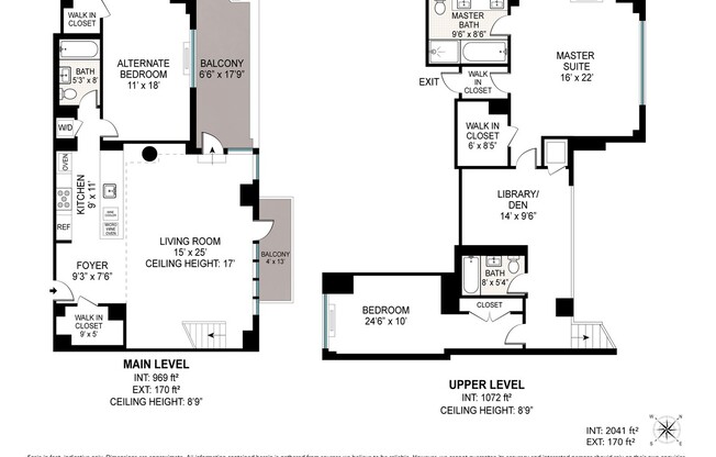 3 beds, 3 baths, 2,190 sqft, $20,500, Unit PH1D