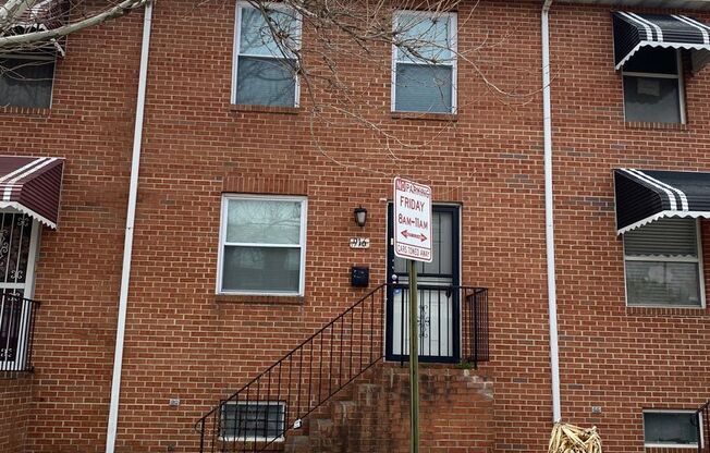 Finished Basement! Rear Parking Pad! Central Air! Available Now!