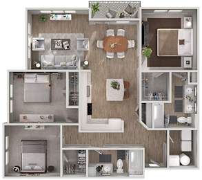 3 beds, 2 baths, 1,343 sqft, $2,144