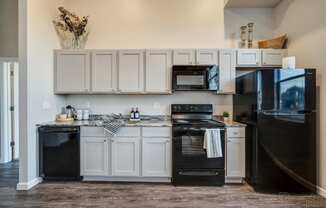 The Annex of Bozeman Apartments in Bozeman, Montana Model Kitchen