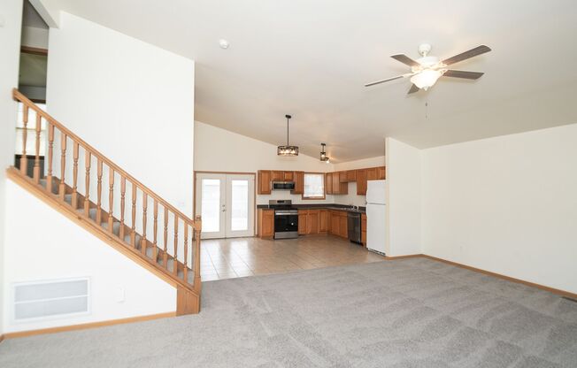 2 bedroom / 1.5 bathroom Townhome for rent in Portage