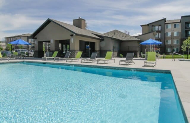 Spacious Pool at Enclave at 1400 South Apartments, Salt Lake City, 84115