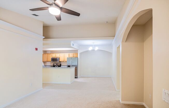 Beautiful 3 Bedroom, 2 Bath with Volume ceilings and Private Garage!