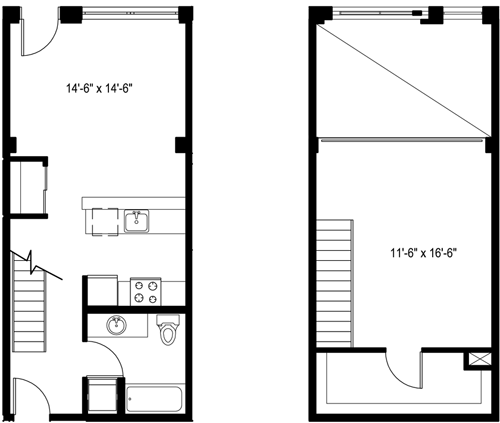 1 bed, 1 bath, 824 sqft, $2,621, Unit 116