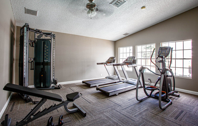 Fitness Center at Park Place Apartments in Las Cruces New Mexico