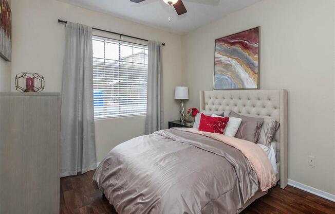 Spacious Montecito Pointe Bedroom With Comfortable Bed in Las Vegas, Nevada Apartment Homes for Rent