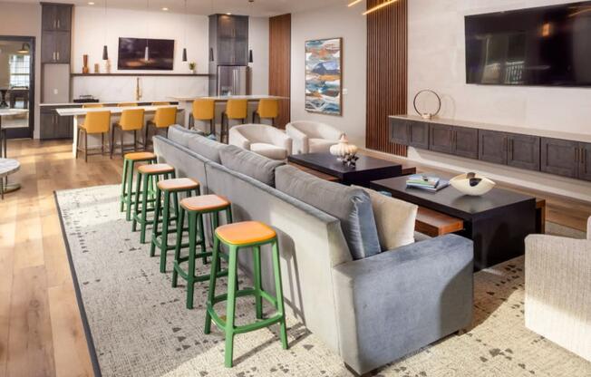 Clubhouse Cafe and Lounge at The Point at Gateways, Randolph New Jersey  