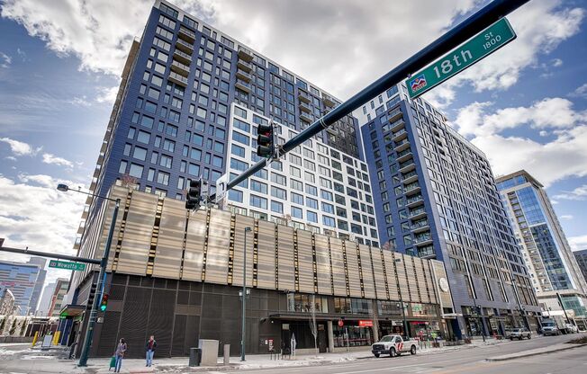 Northwest Facing 1 bedroom, 1 bathroom Condominium at The Coloradan, a Union Station Development