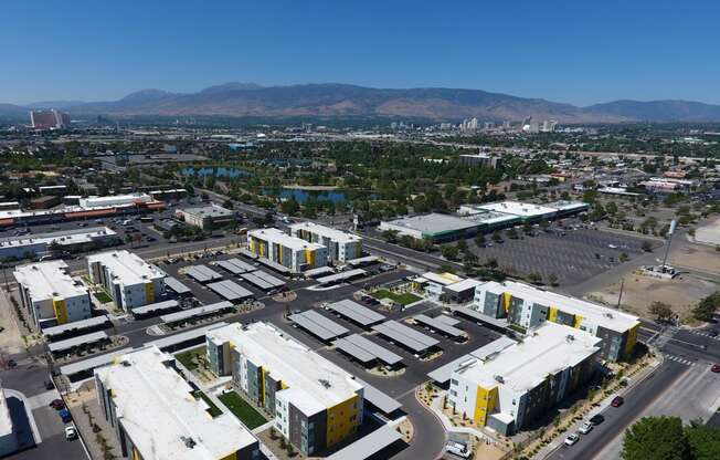 Aerial View at Parq Crossing Apartments