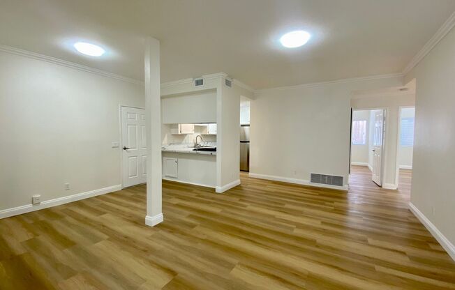 BLOCKS from the BEACH and Bay! Spacious 3 Bedroom in PB! Garage Storage! On Site Laundry!