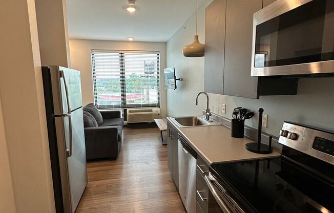 Studio, 1 bath, 400 sqft, $1,565, Unit 126 - Furnished