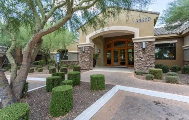 Community Entrance at Canyon Crossroads Apartment Homes in Phoenix AZ