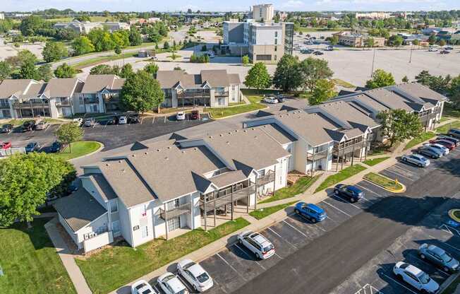 Aerial View of Park at Olathe Station