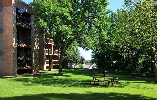 Edenvale Apartments Eden Prairie Minnesota Picnic Area