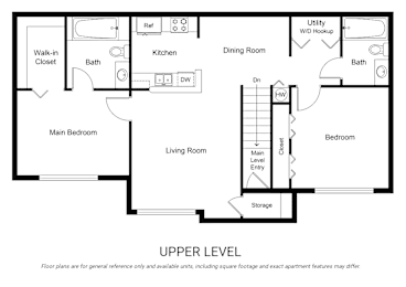 2 beds, 2 baths, 1,058 sqft, $1,125