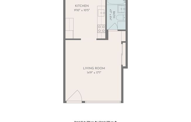 Studio, 1 bath, $1,995, Unit Unit 20