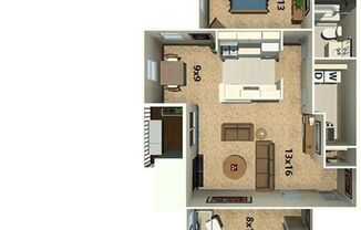 Partner-provided photo for $1484 unit