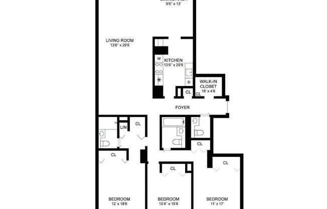 3 beds, 2.5 baths, 1,550 sqft, $5,200