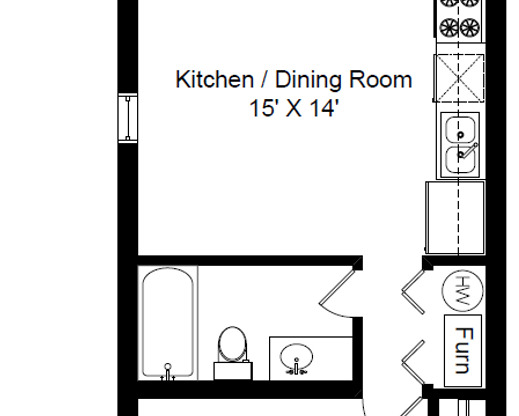 1 bed, 1 bath, 700 sqft, $1,775, Unit 534-400G