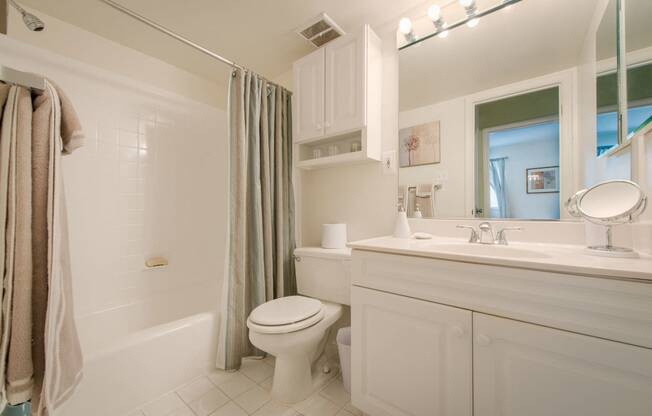 Bathroom With Bathtub at Amberleigh, Fairfax, VA, 22031
